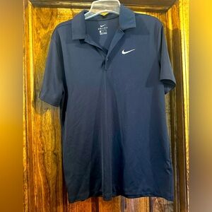 Nike Men's Dark Blue Polo Shirt
